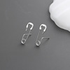 Pin, fashionable brand earrings hip-hop style suitable for men and women for beloved