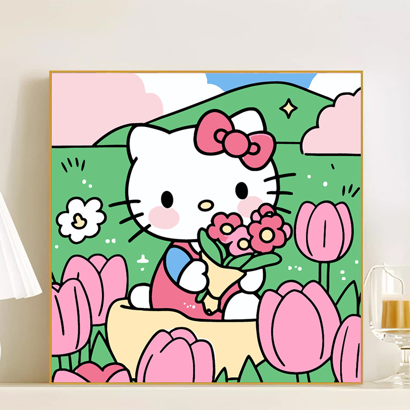 LL111 / 20*20CM（画笔+颜料+绷好内框）