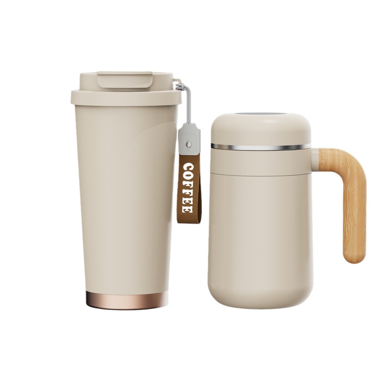 教師の日ギフト ステンレス製スズラン保温マグカップ コーヒーカップ ギフトボックス ビジネスセット 記念日記念品|undefined