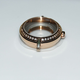 Manufacturer Customized 18K Gold Watch, Precious Metal Diamond Watch, Customized Gold Inlaid Jade Case, Special-Shaped Watch Plus