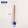 Wool yarn knocker is about 28CM long----blue