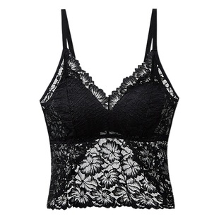9943 Sexy Lace Small Camisole Women's Bra with Chest Pad Bra Bra Bra Underwear One-piece Tube Top Underwear for Women