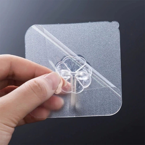 Traceless hook, strong sticky hook, suction cup, strong nail-free adhesive, load-bearing door, no punching, kitchen bathroom hook