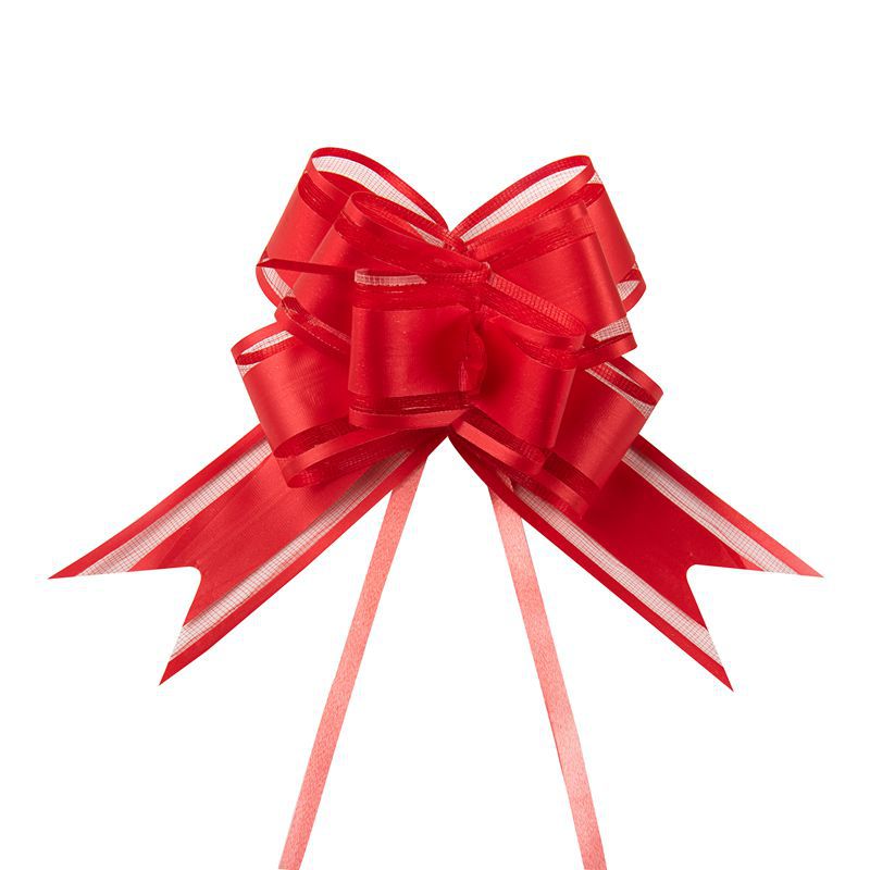 Comercio exterior transfronterizo 30 de tamaño mediano natural elegante hilo de nieve arco flor tirada a mano regalo de Navidad embalaje de flores Flor de tirón