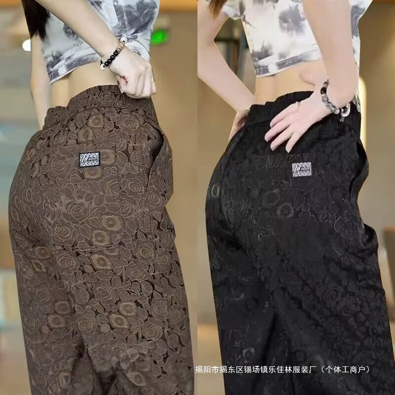 Men's Ethnic Style Jacquard Ice Silk Thin Summer Shorts with Full Floral Pattern and Cooling Effect Men's Ethnic Style Jacquard Ice Silk Thin Summer Shorts with Full Floral Pattern and Cooling Effect