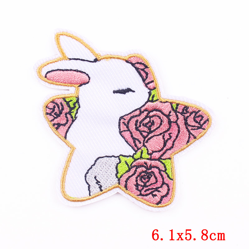 6g Weight Clothing Sticker Patches Classification 1 Piece Quantity Embroidery thread Material Letter Pattern Cute, Classic Style Style 1 Piece Cute Classic Style Letter Embroidery Thread Clothing Sticker Patches 1