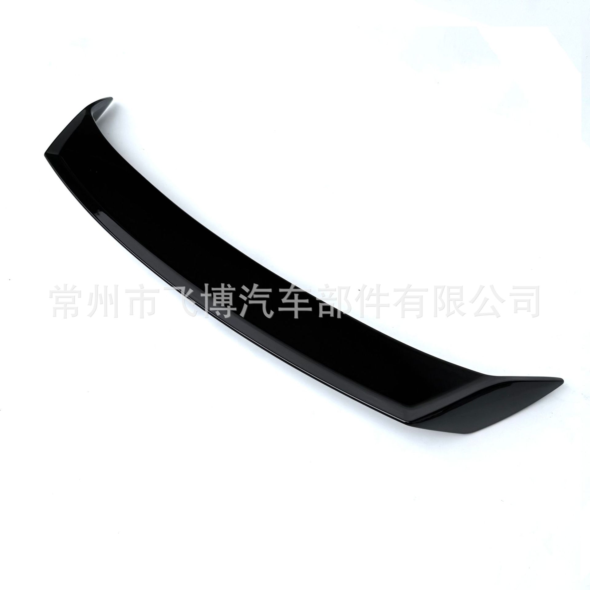 Suitable for Car Modification Universal Large Rear Wing Gt Modification Fixed Wing Abs Black Material Sedan Universal Rear Wing