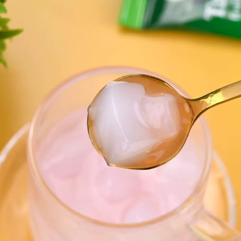 开袋即食拖肥椰果肉每袋35克果冻休闲怀旧零食10-60小袋冷饮厂