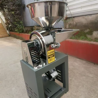 小型家用不锈钢粉碎机 中药材三七黄芪磨粉机 五谷杂粮粉碎机