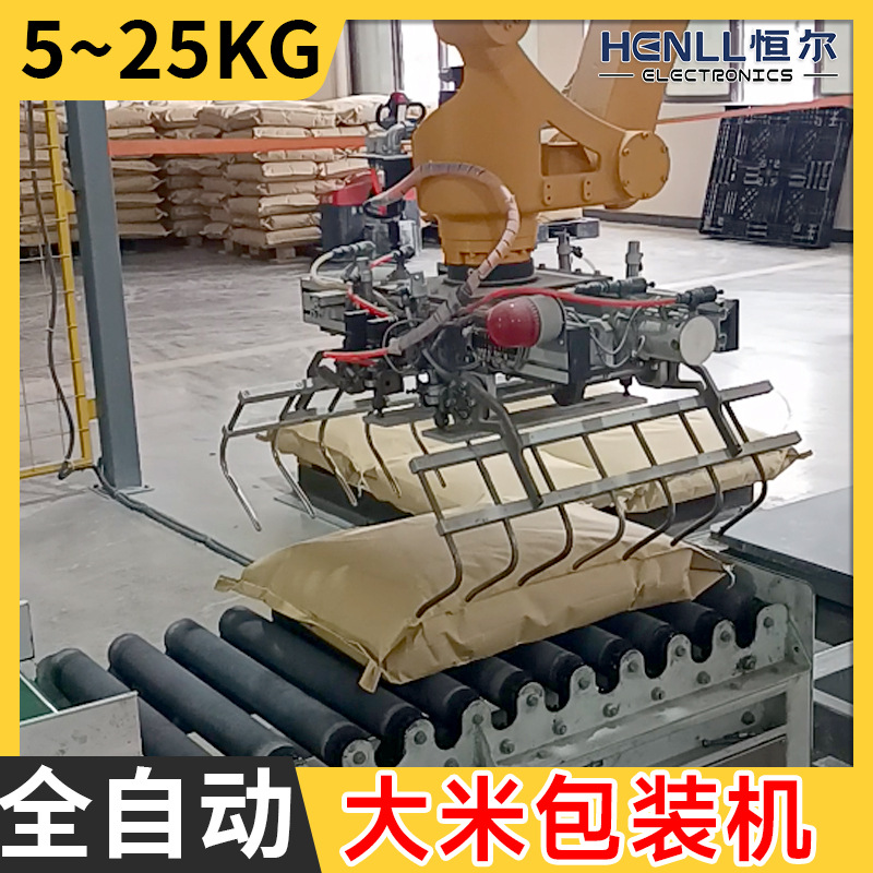自动给袋式大米包装机 HE-600Z全自动化高精度计量包装秤