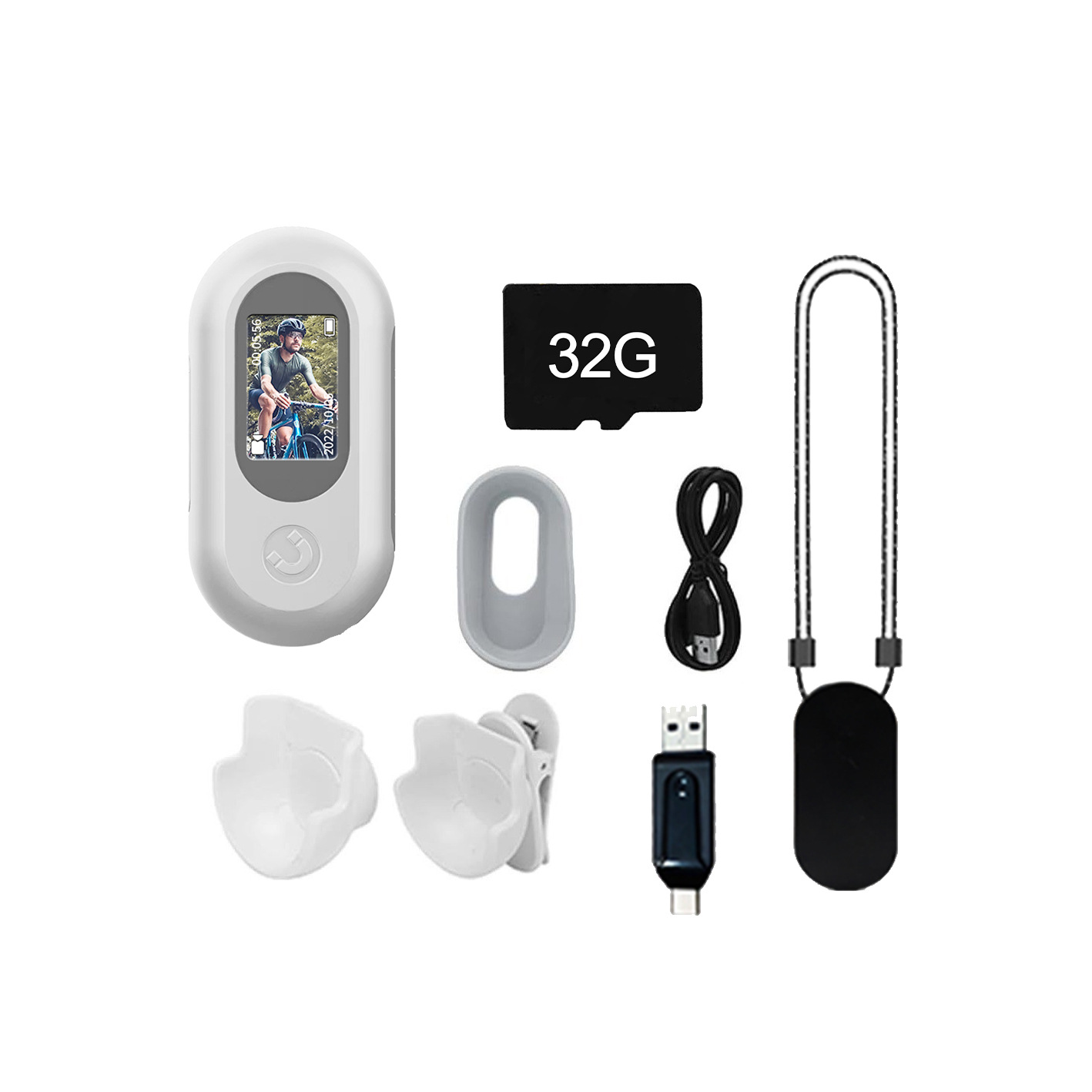 Venta al por mayor pulgar deportes Cámara al aire libre escalada grabadora Cámara HD 1080p con pantalla larga resistencia