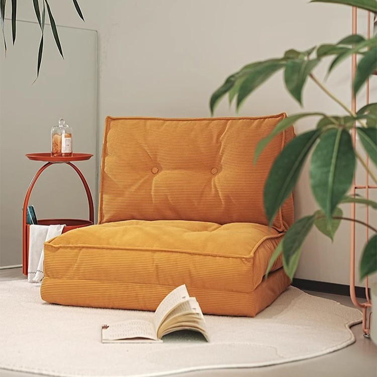 Sofá cama perezosa dormitorio tatami ventana plegable asiento de asiento de asiento de respaldo de balcón silla reclinable