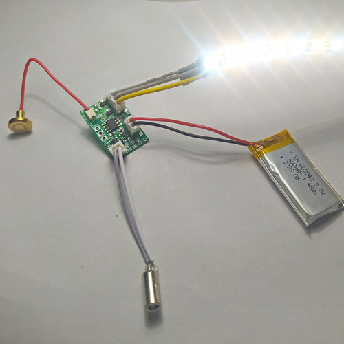 Light touch charging dimming control panel LED frame light shadow light 5V single and double color light strip dimming circuit board