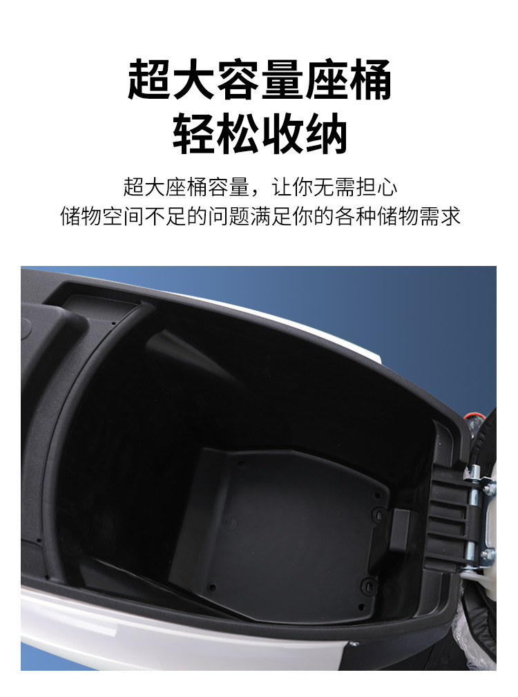New Long-Distance Running King Electric Vehicle 72V Double Electric Motorcycle 60V Battery Vehicle High-Power High-Speed Electric Motorcycle Wholesale