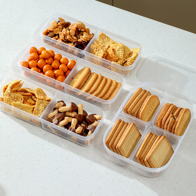 塑料保鲜食物分格收纳盒肉类食材冷冻盒姜葱蒜盒分装储藏备菜盒子|undefined
