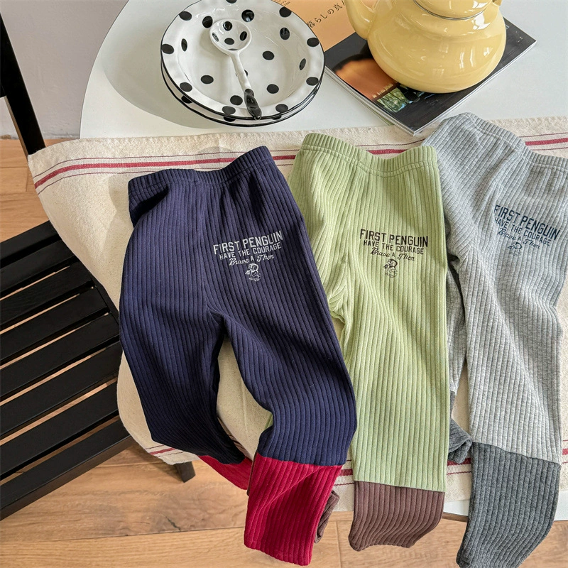 Весна-осень детские л leggings, штаны, детская одежда