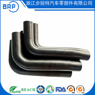 Factory Direct Black Cloth-Covered Special-Shaped Rubber Hose Automotive Water Hose Rubber Elbow Engineering Machinery High-Temperature Resistant Hose