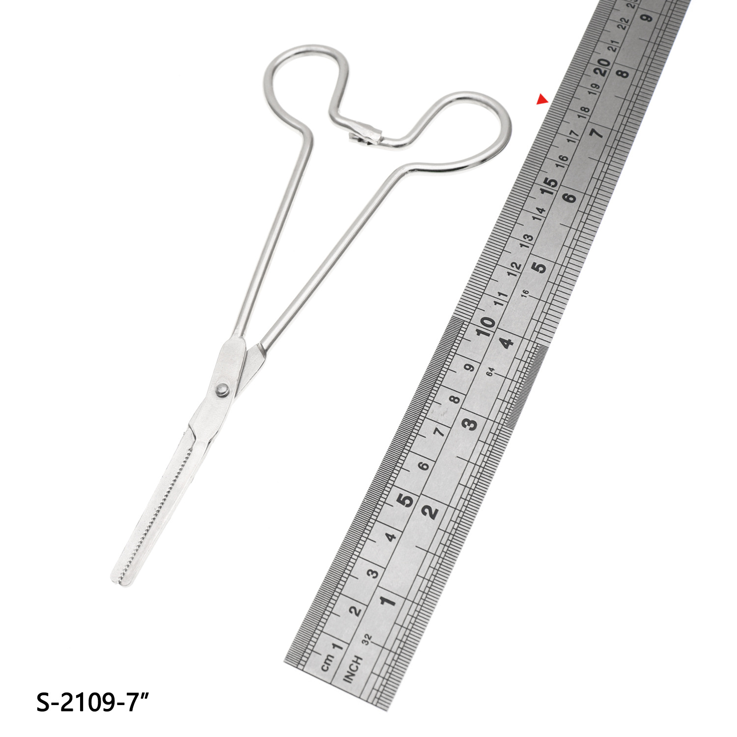 现货供应7“/18CM蚊式直头止血钳蚊式碳钢电镀直头止血钳宠物毛发