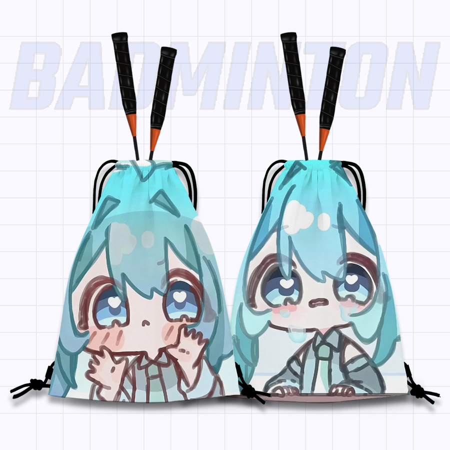 Capacious bag for badminton