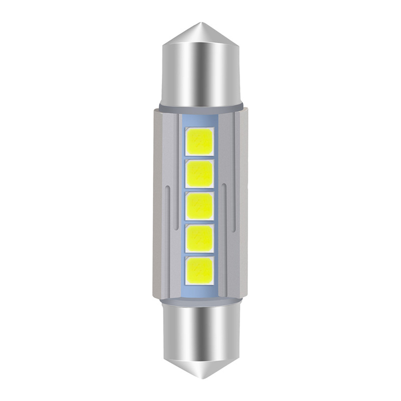 Luz de lectura LED de doble punta personalizada 31-41mm luz de matrícula de techo de automóvil de alto brillo decodificación LED luz de automóvil bombilla de automóvil
