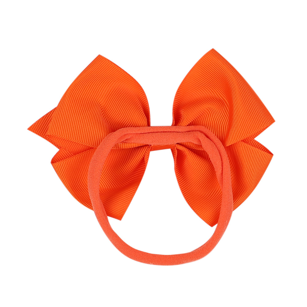 Cross-border New Arrival Baby Hair Accessories European And American Fashion Bowknot Hair Band Elastic Princess Girls' Headband Wholesale display picture 5