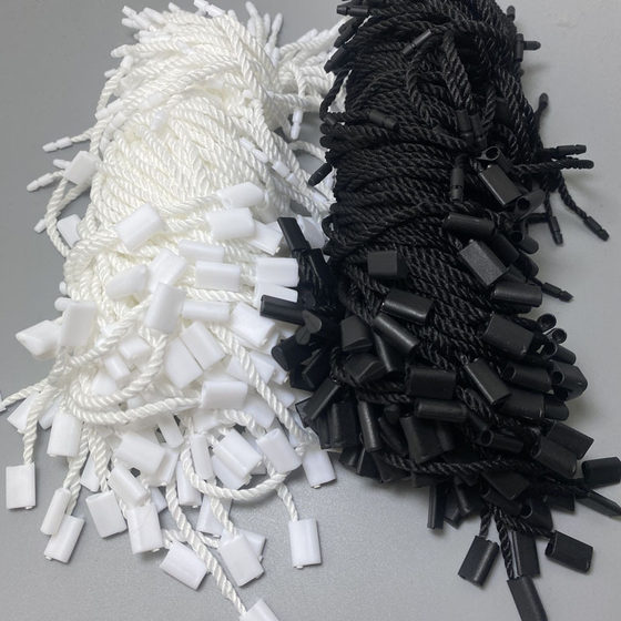 Thick cotton rope hanging tag rope three-strand cotton hanging rope clothing hanging line hand threading rope reusable high quality