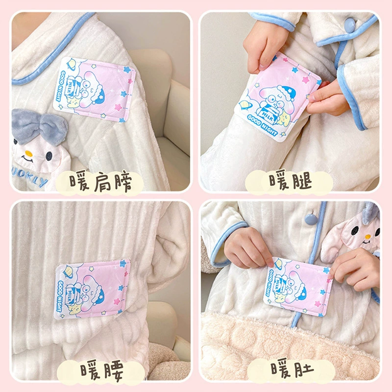 Cute children's cartoon warm stickers, winter keep warm sticker