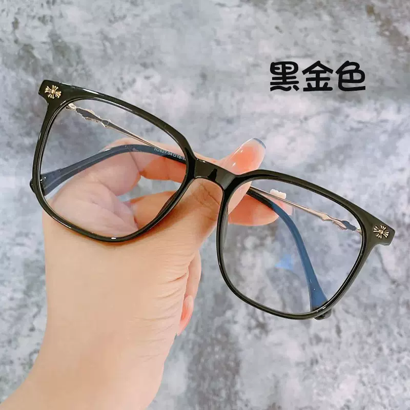 丹阳复古方形网红款眼镜批发近视可配度数素颜显瘦眼睛框架2627