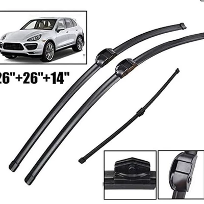 Suitable for Porsche Cayenne 2010-2017 front windshield wiper blade 26 inch 26 inch 14 inch