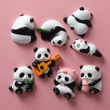 熊猫冰箱贴磁贴 树脂吸铁石文创创意磁性贴批发 中国四川城市旅游