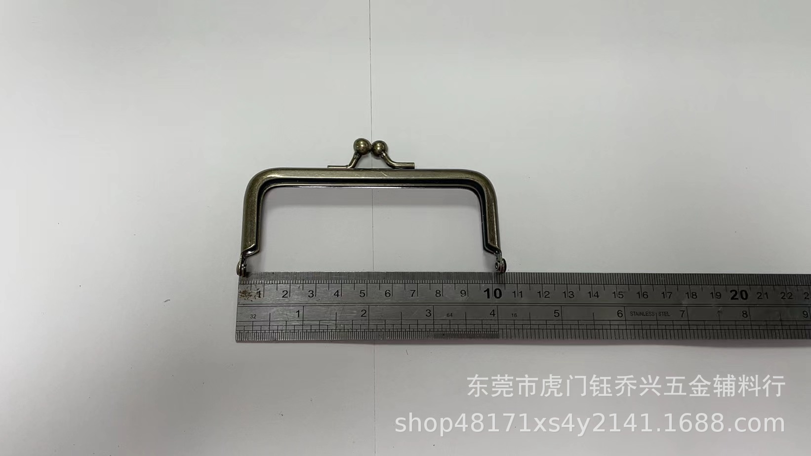 现货特批105*45mm箱包手袋夹 古铜 口金