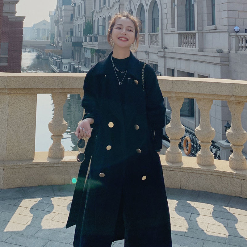 Black Woolen Coat 4