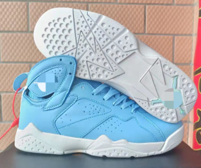 Zapatillas de Baloncesto Retro de Caña Alta AJ7 con Amortiguación para Deporte al Aire Libre image 28