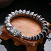 Men's silver bracelet, trend retro accessory, wholesale, silver 925 sample