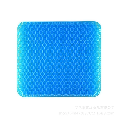 Gel honeycomb seat cushion, enlarged car honeycomb seat pad, ventilated and breathable thick seat cushion, jelly cooling pad, free shipping (Cool pad) - 403525-cooling-honeycomb-gel-seat-cushion