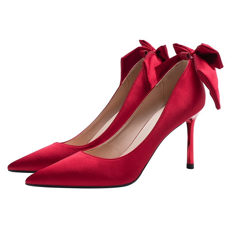 Women's Elegant Solid Color Point Toe Pumps display picture 14