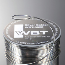 XZ德国原装进口WBT焊锡丝含银4%发烧级音响耳机线材阿尔法电烙铁D