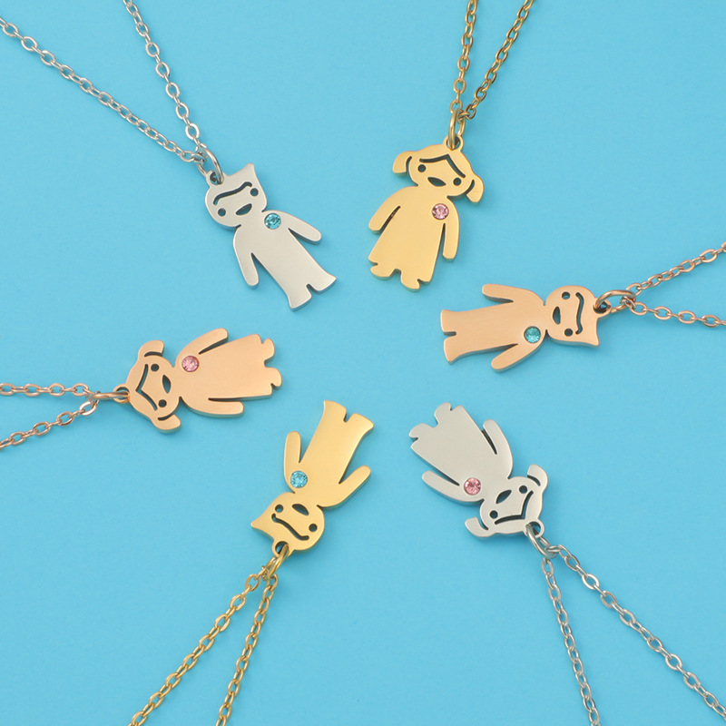 Collana con ciondolo personalizzata per ragazzi e ragazze_voghion.com