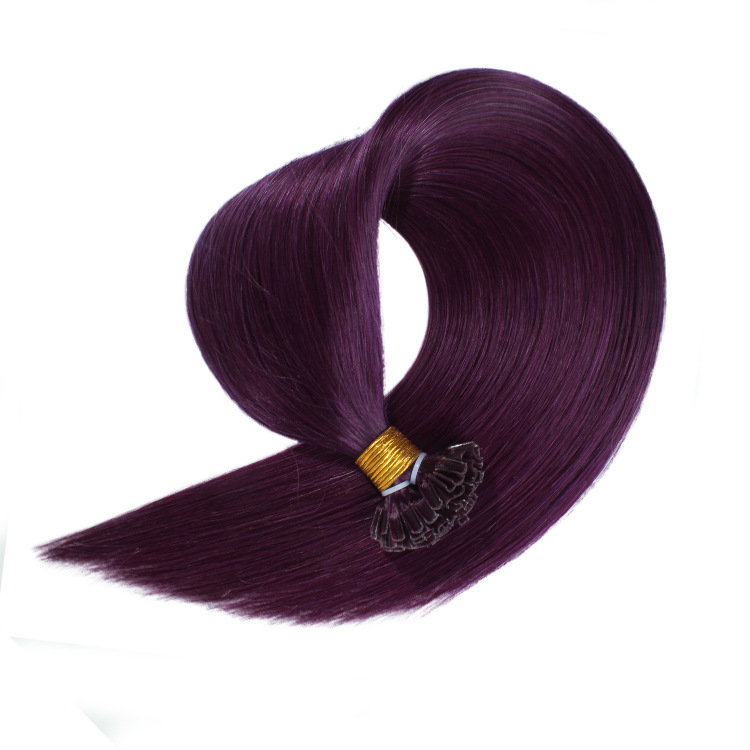 指甲发 50CM 紫色# 直条 (8)