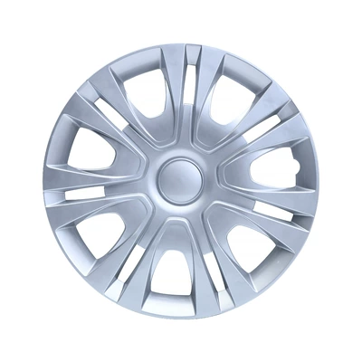 / 17inch Multi-Color Wheel Hub Protector | Hub cover - 12inch-ky-model-all-silver-1-set