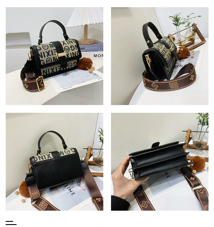 Borsa a tracolla piccola quadrata donna design classico niche_voghion.com