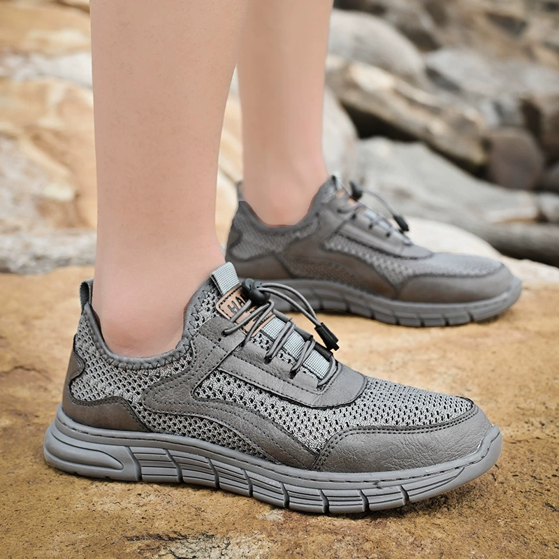 8780 мужская обувь летающая сетчатая обувь для лапши летом