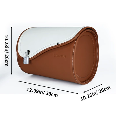 Motorcycle Electric Vehicle Accessories Motorcycle trunk - v05-light-brown-electric-vehicle-backpack