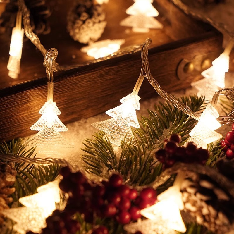 サンタクロースイルミネーションledライトストリングライトクリスマスライト鉄芸クリスマス装飾ライトクリスマスツリーライトストリング|undefined