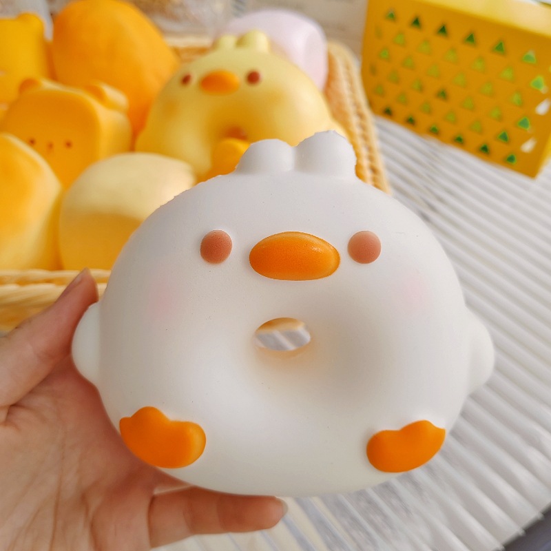 젖은/흰색 오리 반지