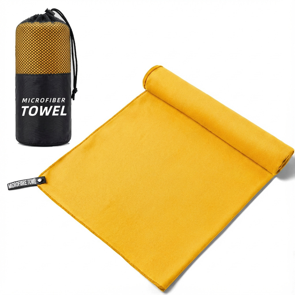 Absorción transfronteriza portátil toalla de secado rápido natación microfibra logo personalizado toalla deportiva succión de sudor gimnasio