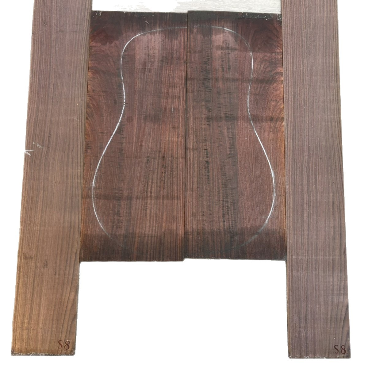 Guitarra de 41 pulgadas placa inferior de madera de rosa india con placa lateral de material antiguo, instrumentos musicales hechos a mano reemplazados por curvas de arena