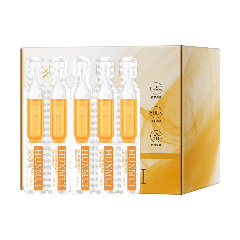 HUNMUI Han Lun Meiyu Астаксантин Двойная укрепляющая эссенция второго импульса Укрепляющая эссенция против морщин Осветляющие линии Осветление кожи