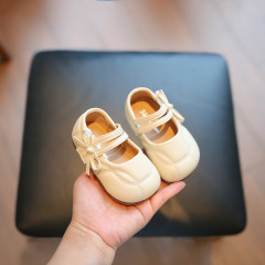 小步点公主鞋女宝宝一岁2025春秋款婴儿软底鞋幼儿学步鞋女童鞋子