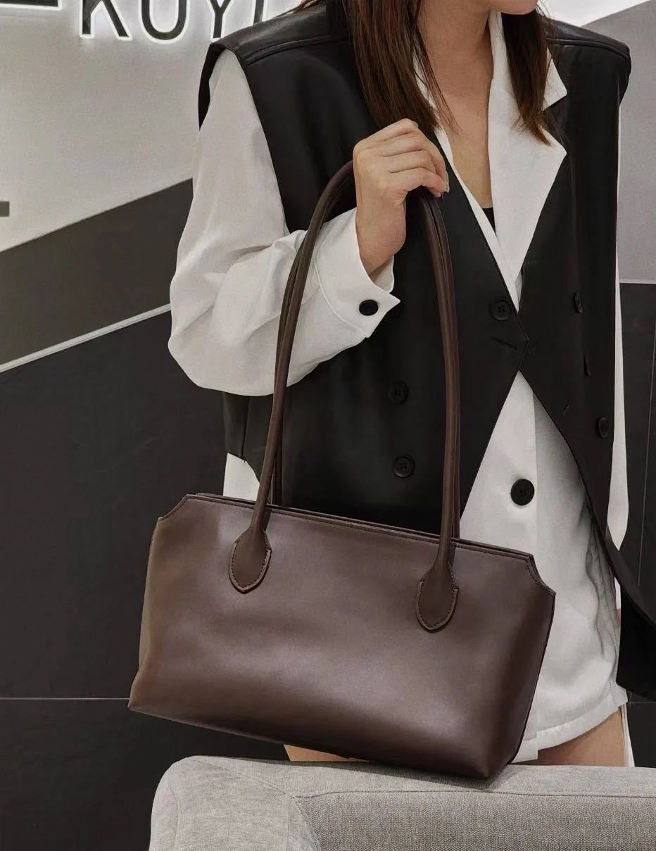 플레인 브라운[롱 숄더 스트랩]